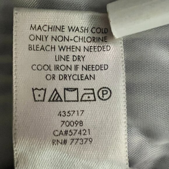 Ann Taylor Devin Ankle Pant in Seersucker Stretch Blue SZ 6 - Picture 13 of 13